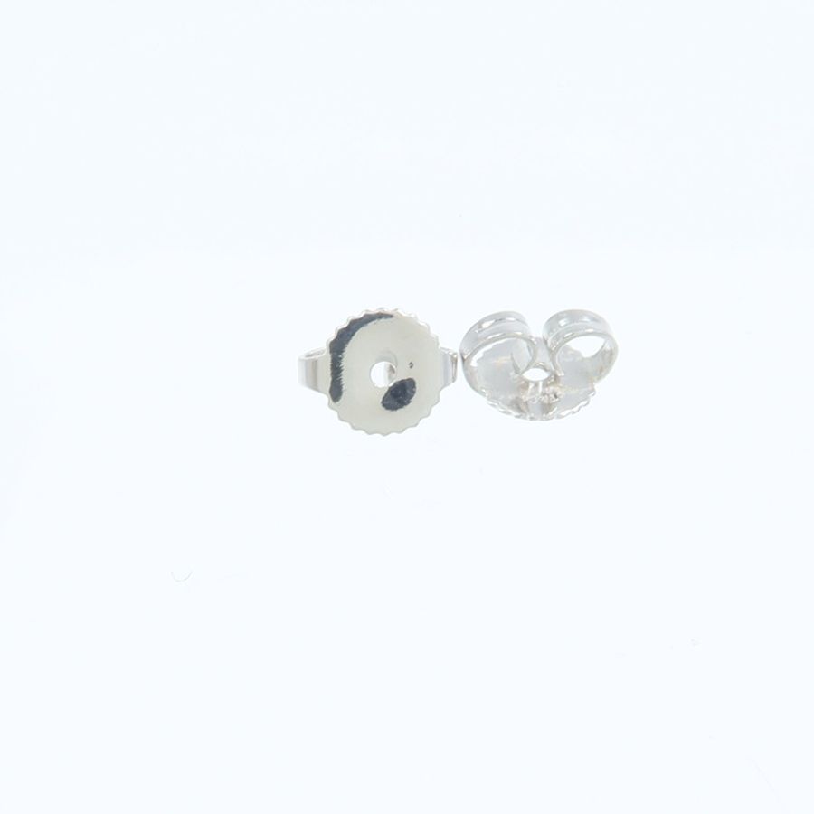 TIFFANY＆CO 18K白金T Turquoise Circle耳環-4