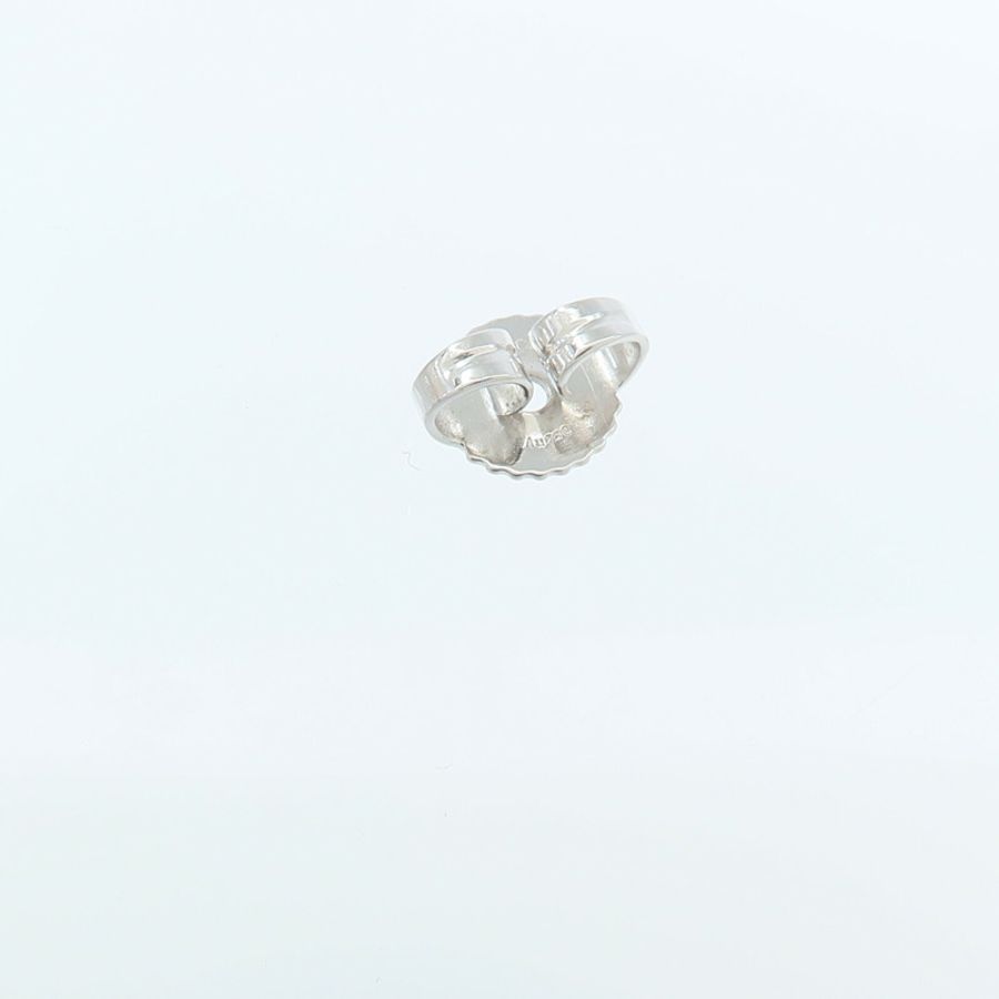 TIFFANY＆CO 18K白金T Turquoise Circle耳環-5