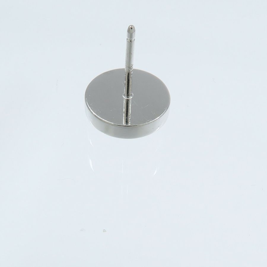 TIFFANY＆CO 18K白金T Turquoise Circle耳環-7