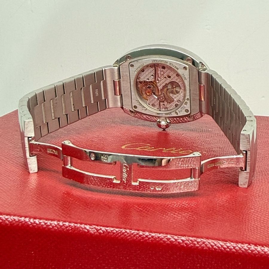 Cartier  BAIGNOIRE 腕表，18K(WB520010)-4
