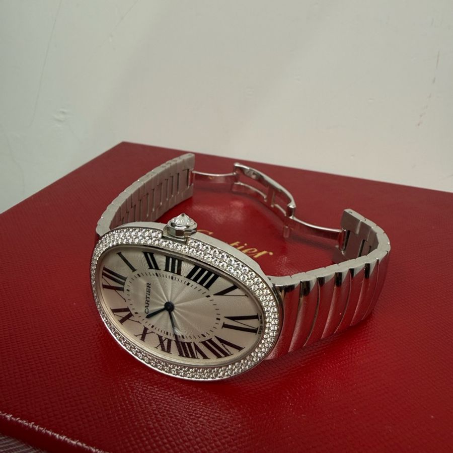 Cartier  BAIGNOIRE 腕表，18K(WB520010)-5