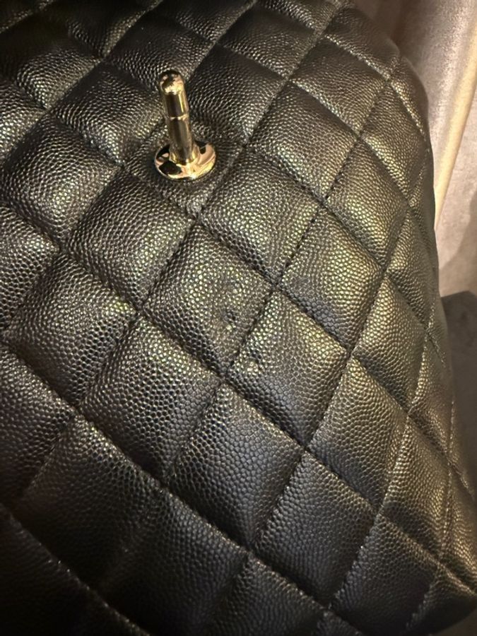 Chanel Black Backpack-2
