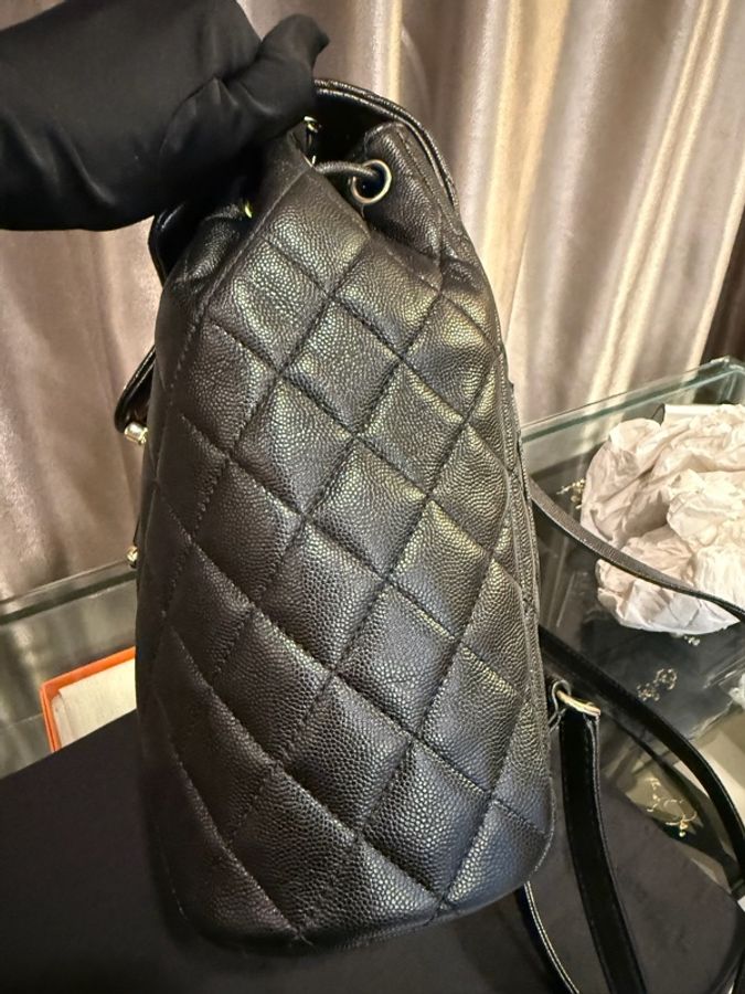 Chanel Black Backpack-5