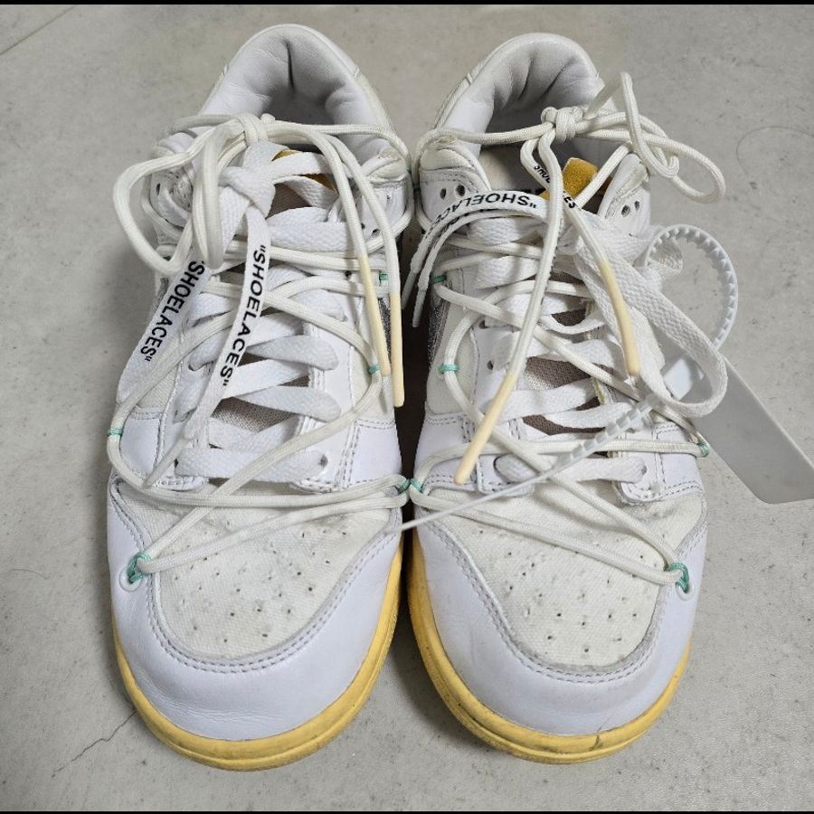OFF-WHITE x NIKE Dunk Low聯名款球鞋-1