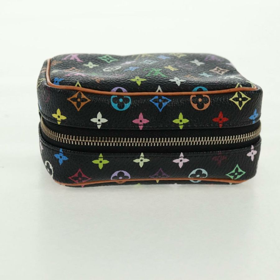 【日本直送】路易威登 Monogram Multicolor Trousse Wapity Pouch 黑色 M58034 Auth 166199V-5