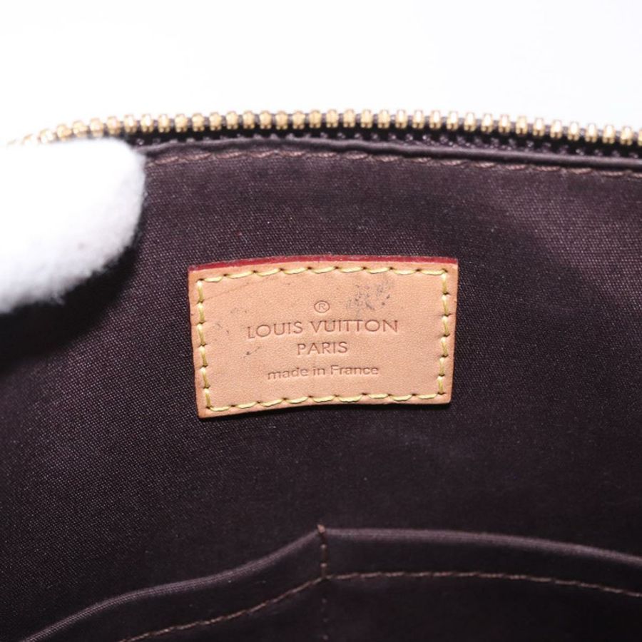 【日本直送】路易威登 Monogram Vernis Alma PM 手提包 Amarante M91611 LV Auth 184964V-20