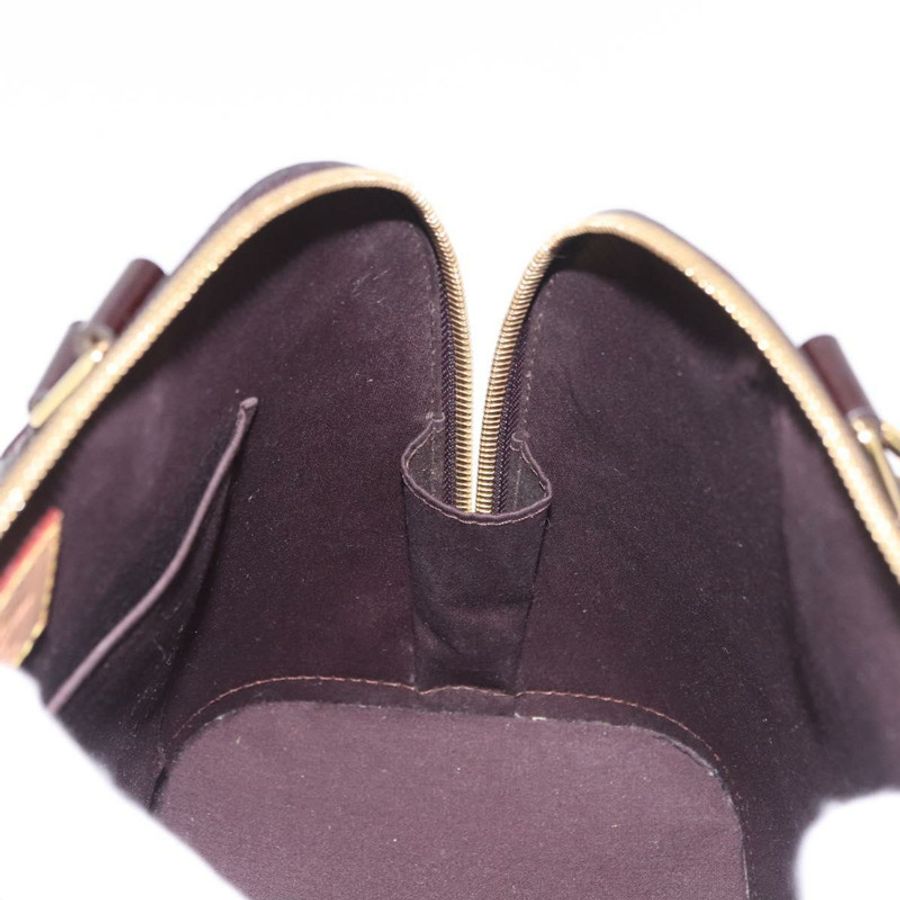 【日本直送】路易威登 Monogram Vernis Alma PM 手提包 Amarante M91611 LV Auth 184964V-21
