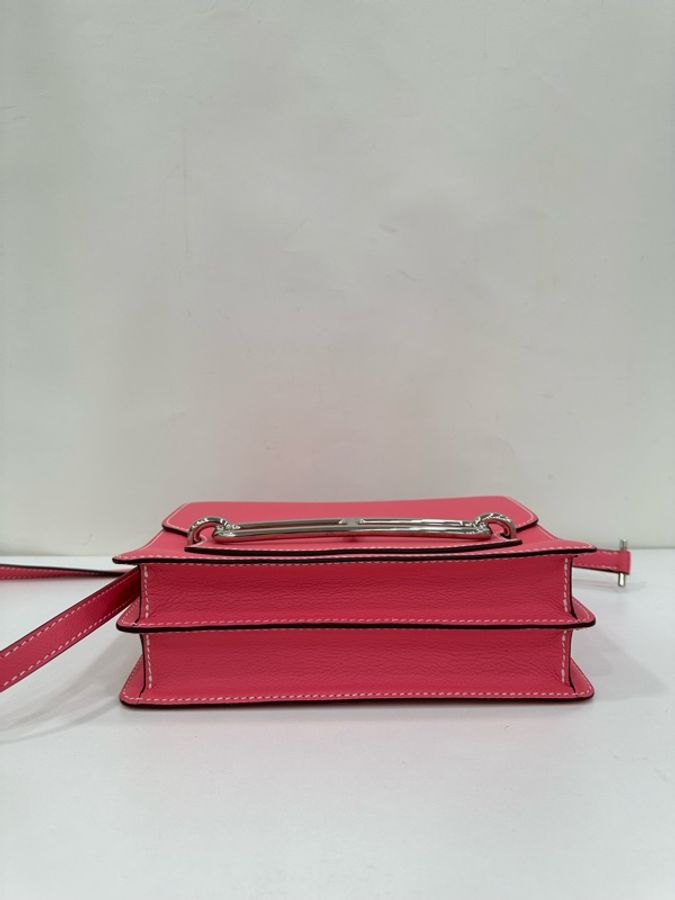 Hermes 愛馬仕唇膏粉 銀扣 Roulis23 evercolor皮 C刻-5
