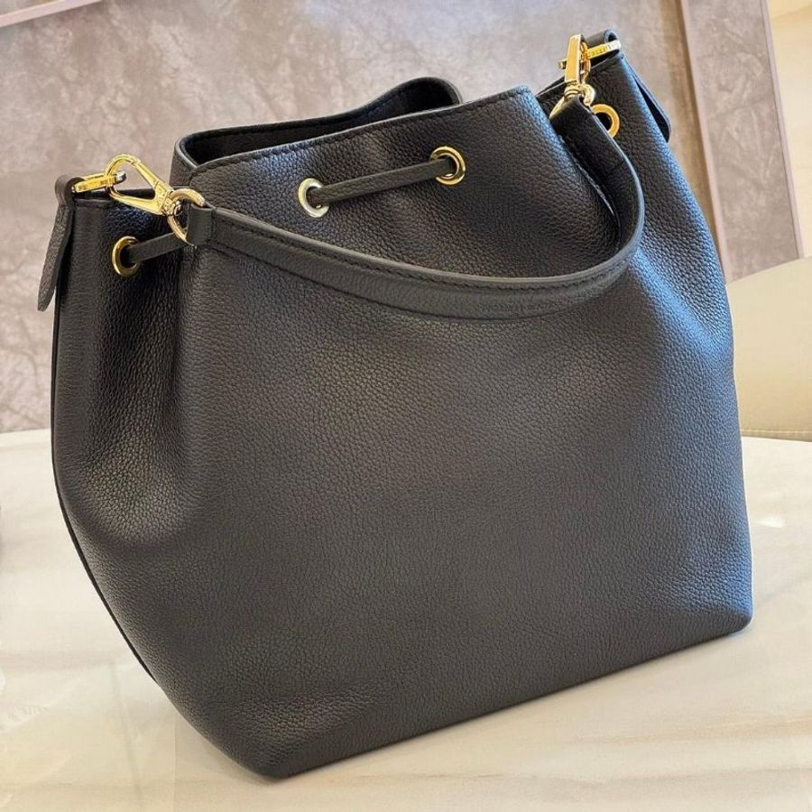 LV M57687 LOCKME BUCKET BAG 黑色水桶包-1