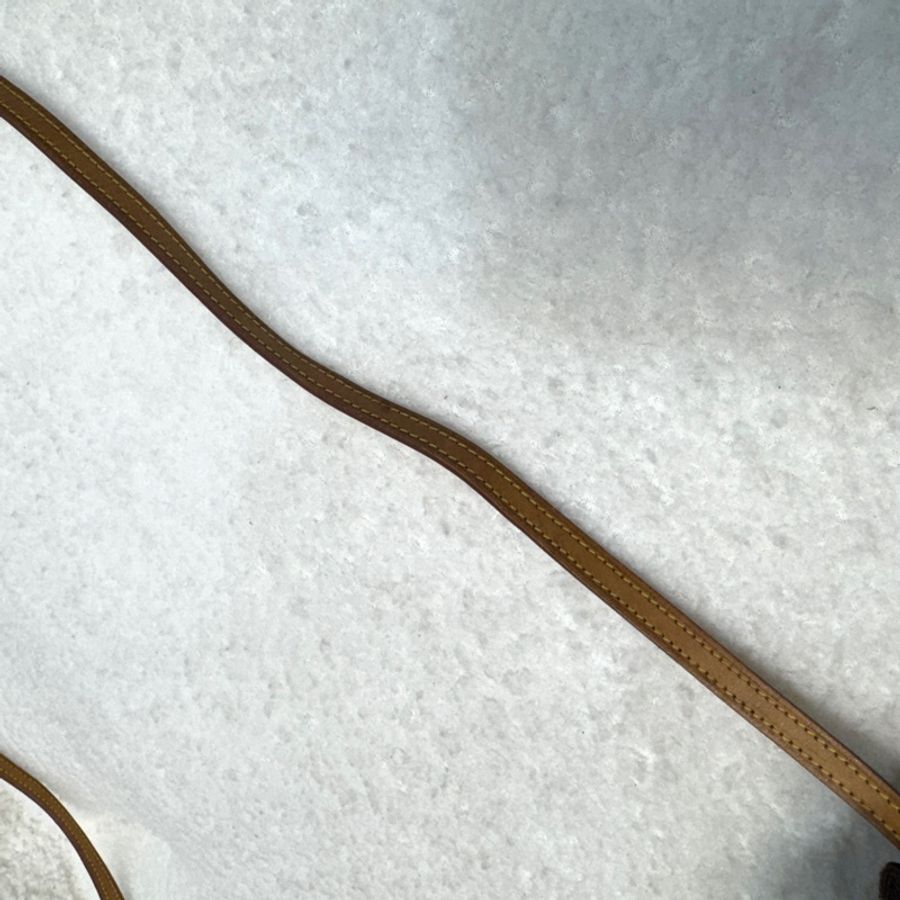 LV 路易威登 原花 Monogram Vintage Cartouchiere 信封包 下蓋包 斜背包 老花包 M51852-15