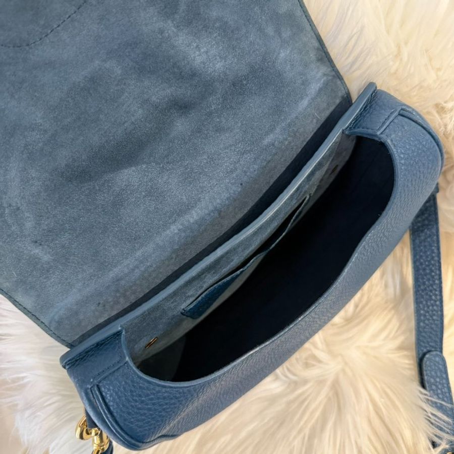 Dior Medium Bobby Bag 藍色側背-4