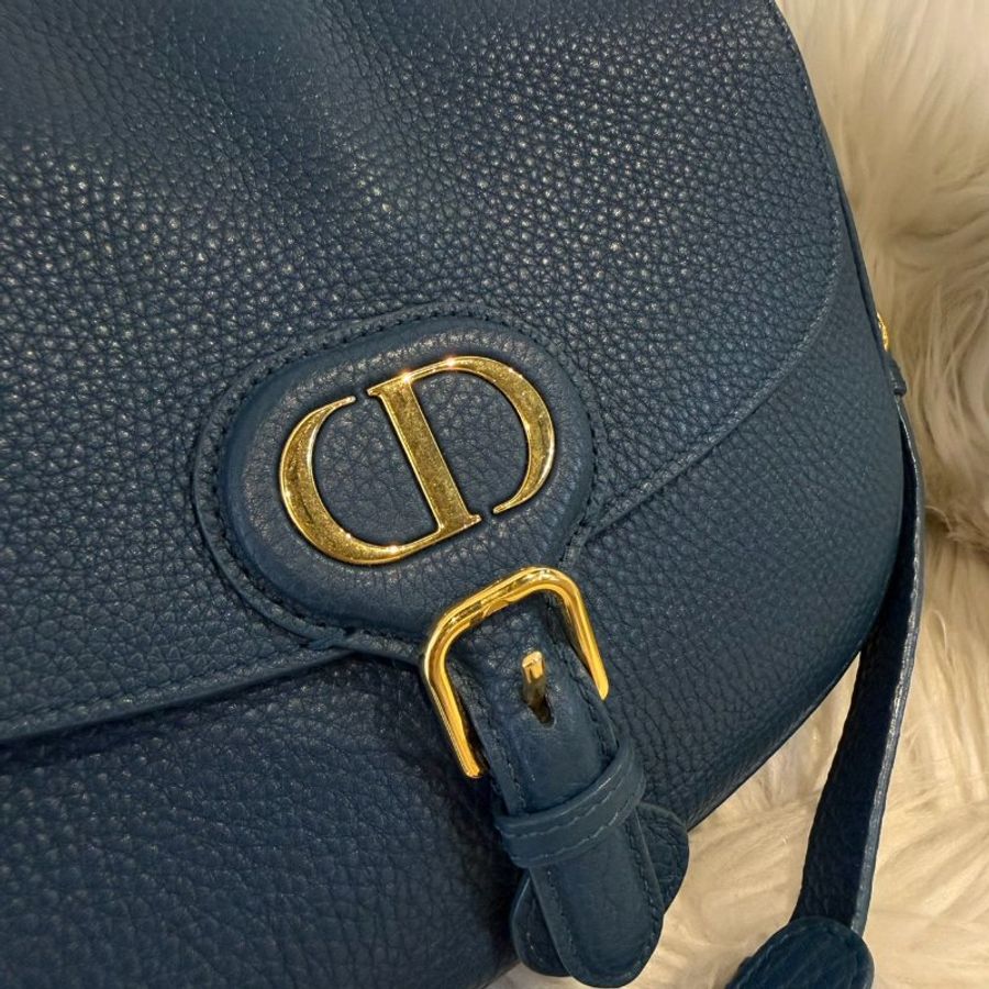 Dior Medium Bobby Bag 藍色側背-5