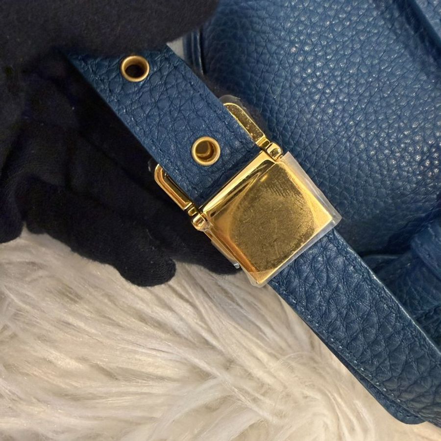 Dior Medium Bobby Bag 藍色側背-7