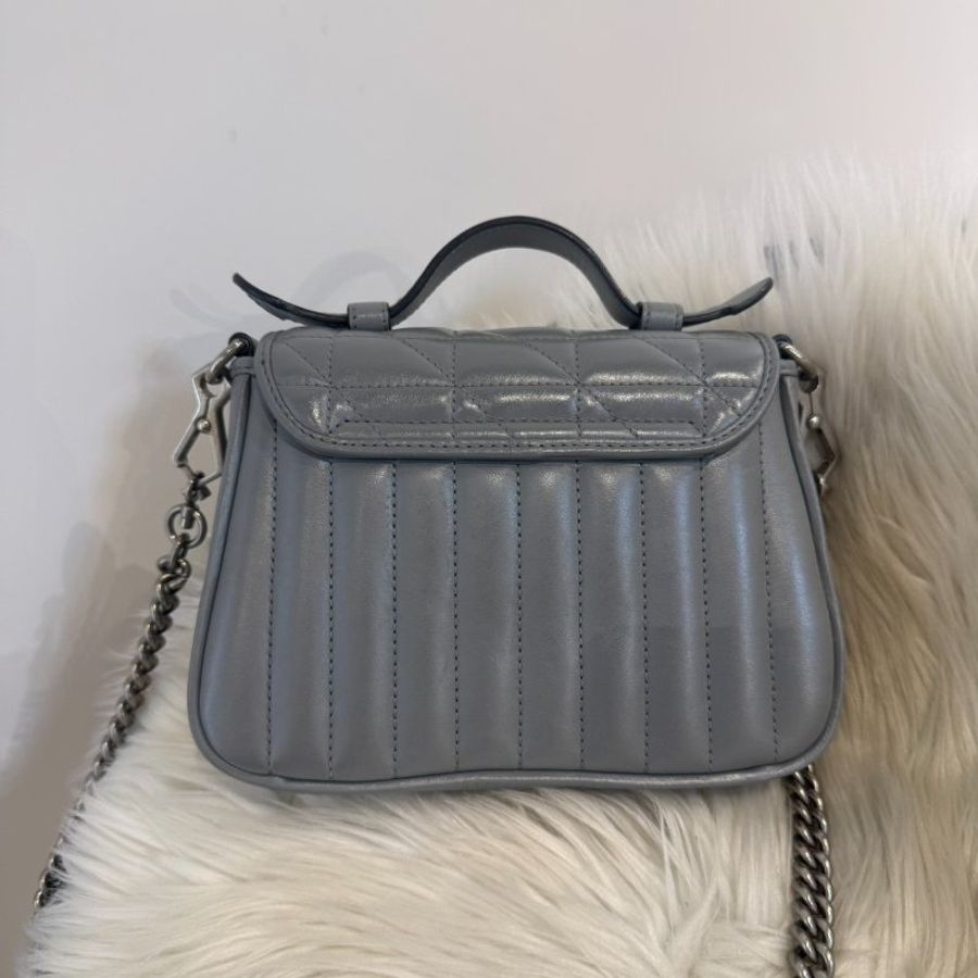 Gucci GG Marmon灰色郵差包-1