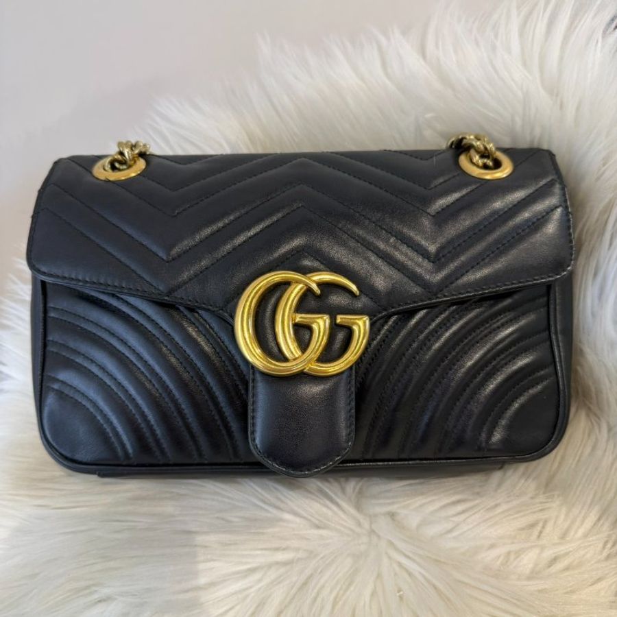 GG Marmont 黑金練包-0
