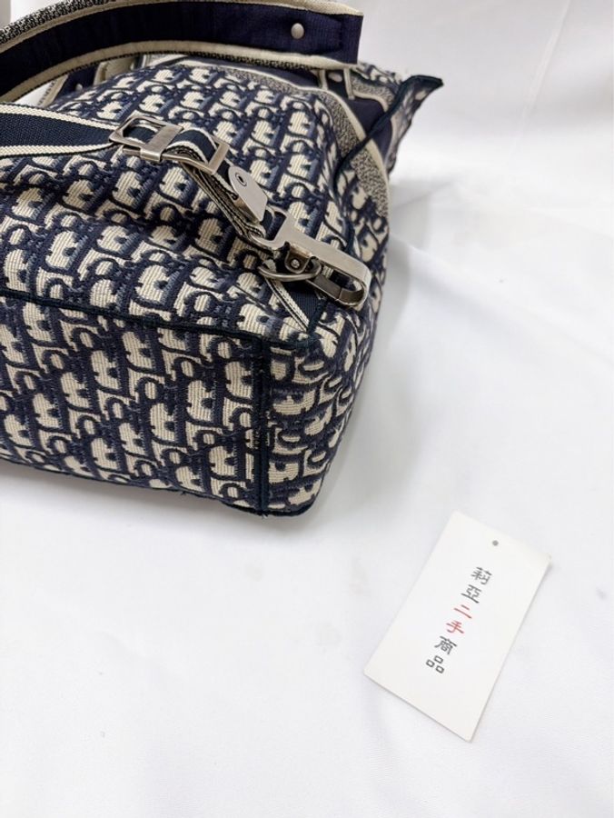 莉亞精品♡ Dior 老花後背包 二手美包-6