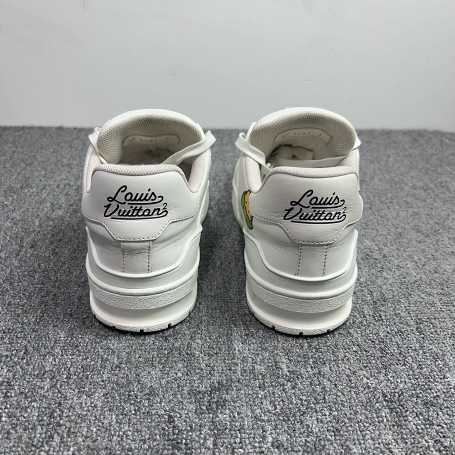 Louis Vuitton 路易威登 LV nigo鸭子 白色Trainer 休闲鞋/41碼-5