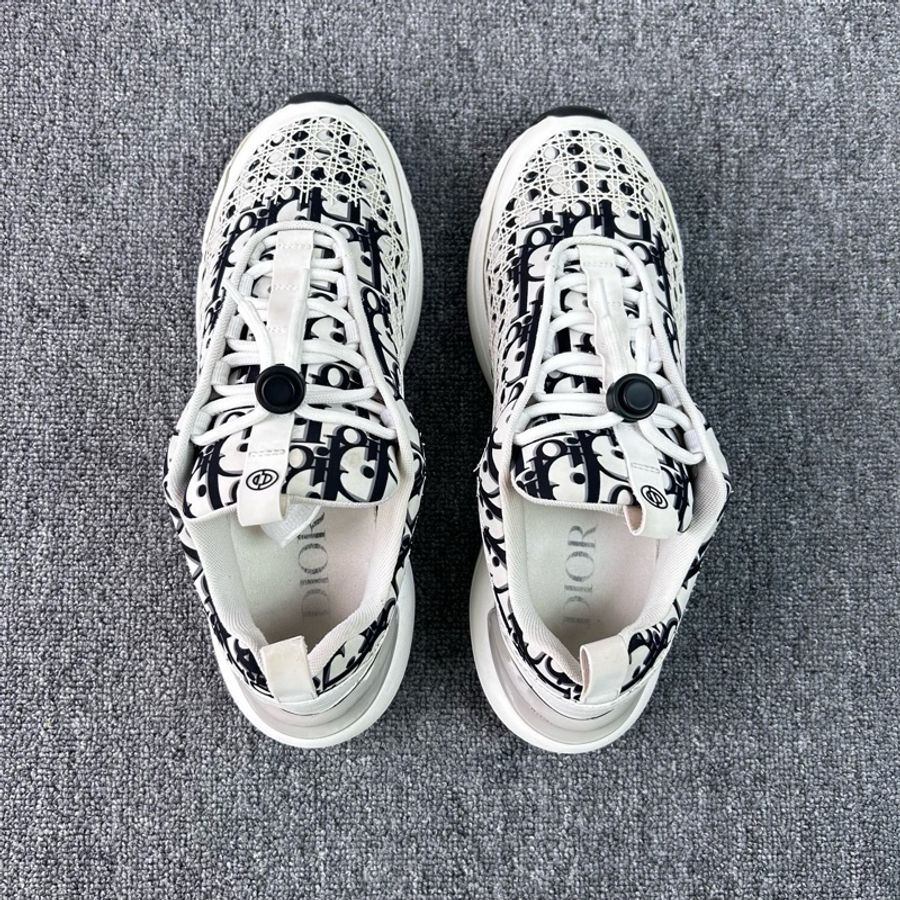 迪奧/Dior b24 Oblique印花 白色運動鞋 /42碼 95新-4