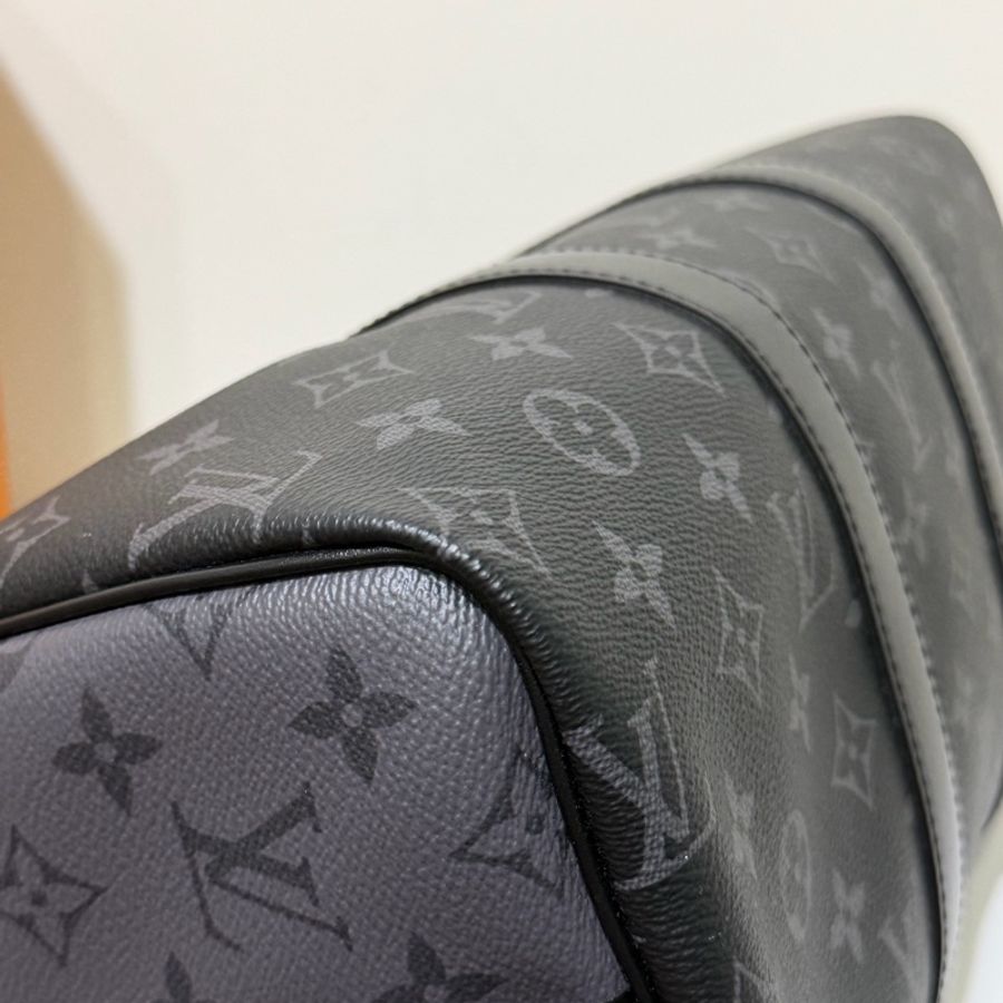 ✨Lv keepall35 最適合男生的尺寸 大全套 晶片款 有購證🖤-9