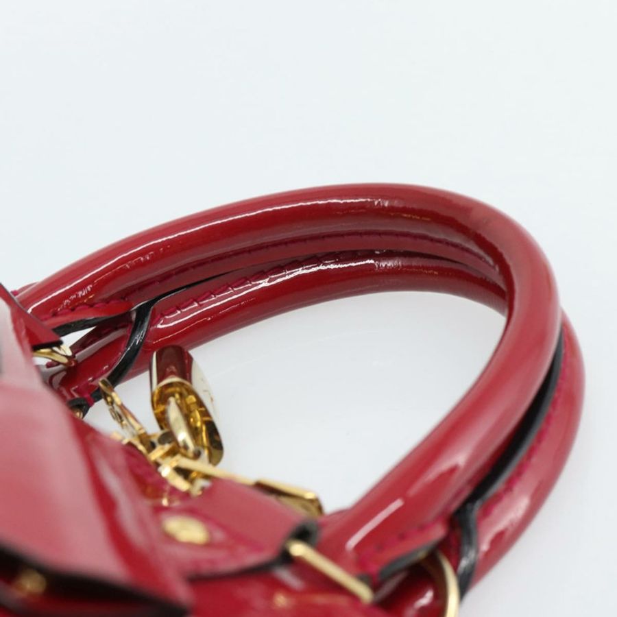 【日本直送】路易威登 Monogram Vernis Alma PM 手提包 粉紅色 M50561 LV 正品 185695A-7