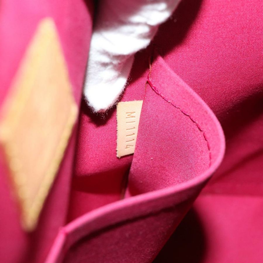 【日本直送】路易威登 Monogram Vernis Alma PM 手提包 粉紅色 M50561 LV 正品 185695A-11