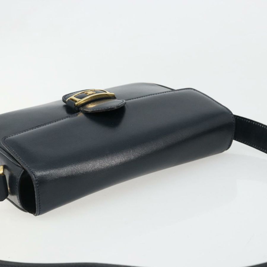 【日本直送】CELINE 海軍藍金色皮革單肩包 正品 185966A-5