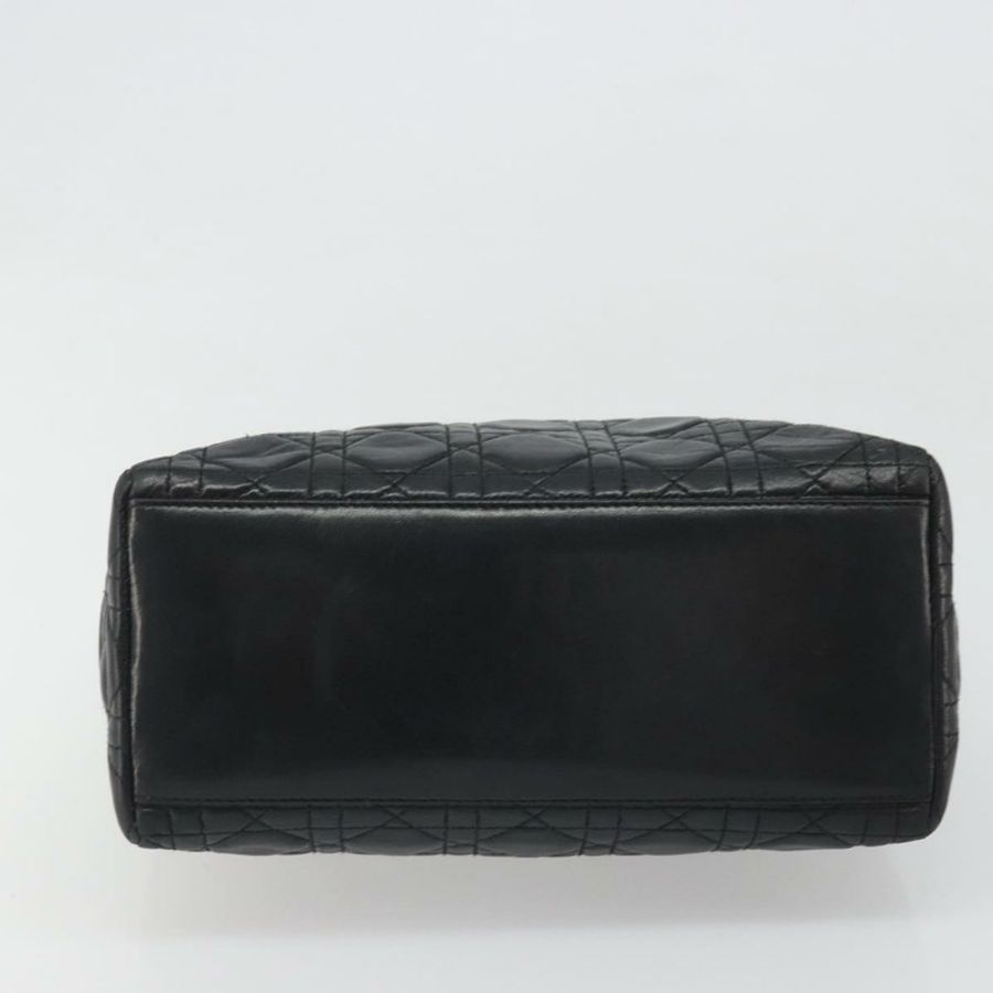 【日本直送】Christian Dior Canage 手袋，羊皮材質，黑色，金色，正品 yk20520SAV-4
