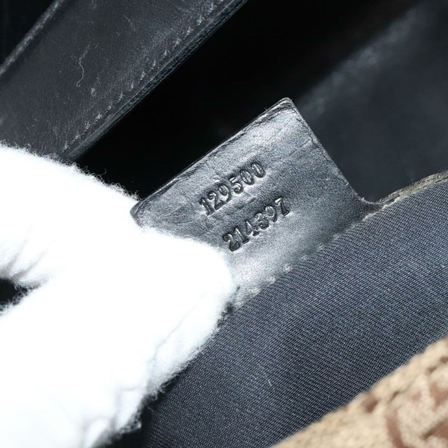 【日本直送】GUCCI GG帆布馬銜扣雪莉酒系列手提包 米色 金色 129500 正品 yk20593SAV-10