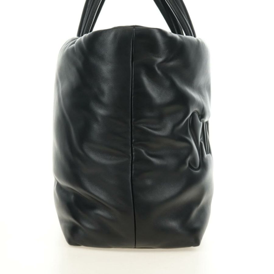 【日本直送】SAINT LAURENT 黑色羊皮托特包，正品，貨號 185833SM-3