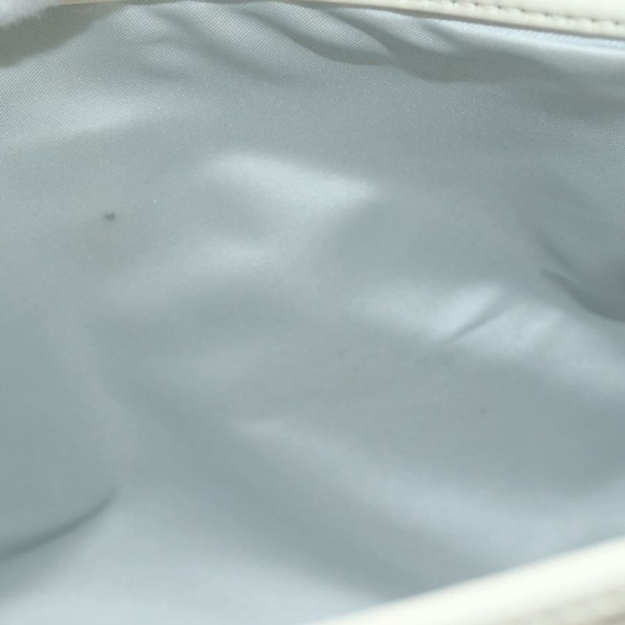 【日本直送】Christian Dior Trotter帆布浪漫手袋 PVC 白色銀色 正品 187610V-25