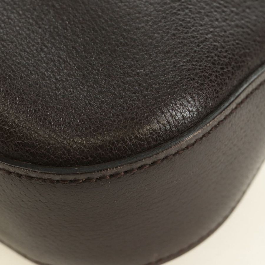 【日本直送】GUCCI 全新 Jackie Web Sherry 系列手提包，棕色金色皮革，貨號 365458，正品，yk20531SAM-15