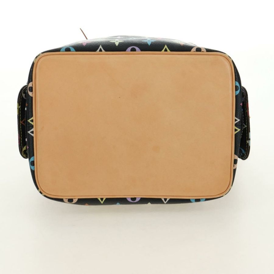 【日本直送】路易威登 Monogram Multicolor Petit Noe 手袋 黑色 M42230 LV Auth mr2527SAV-4
