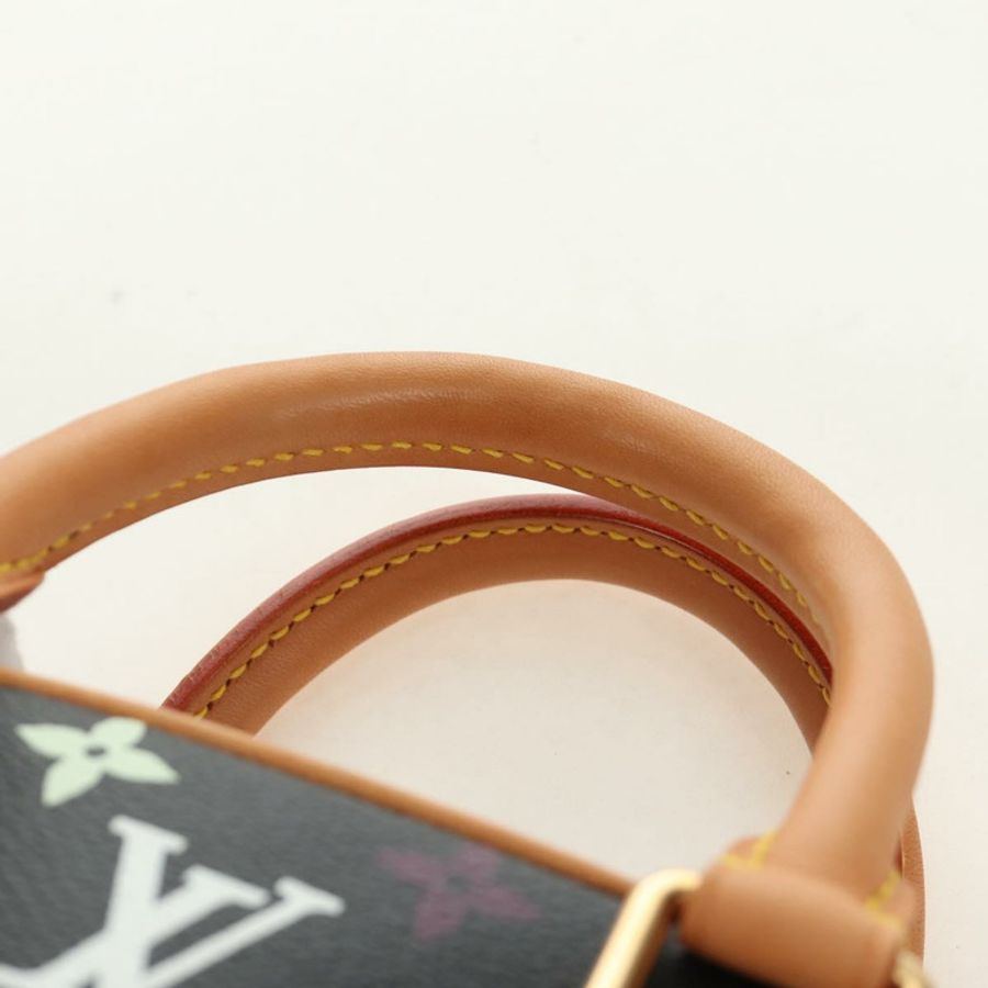 【日本直送】路易威登 Monogram Multicolor 手提包 黑色 LV 正品 mr2560SAM-7