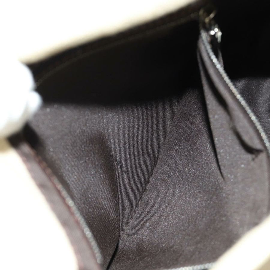 【日本直送】FENDI Zucca 帆布 Mamma Baguette 單肩包米色銀色正品 mr2561M-25