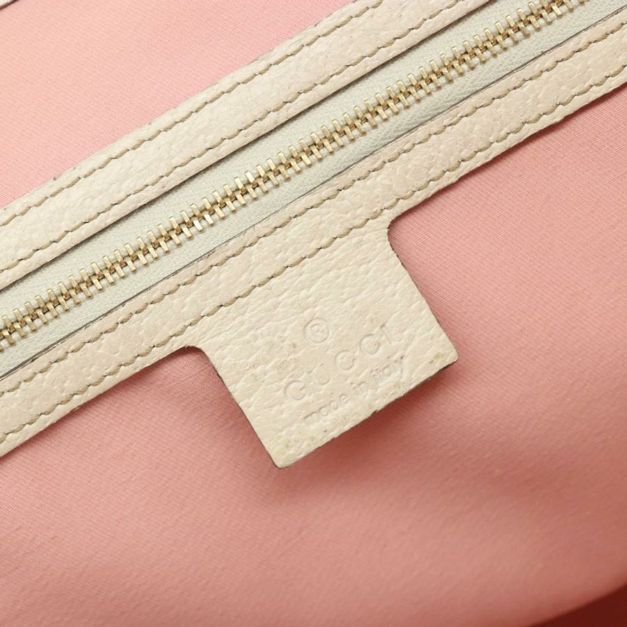 【日本直送】GUCCI GG帆布雪莉系列手提包 粉金配色 137396 Auth mr2550A-17