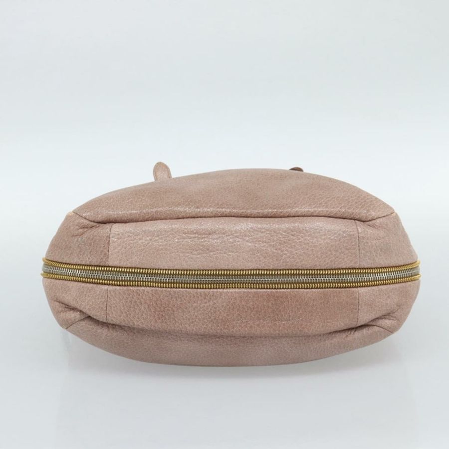 【日本直送】PRADA 手提包 Vittero Dino 皮革 粉紅色 金色 銀色 正品 186426V-4