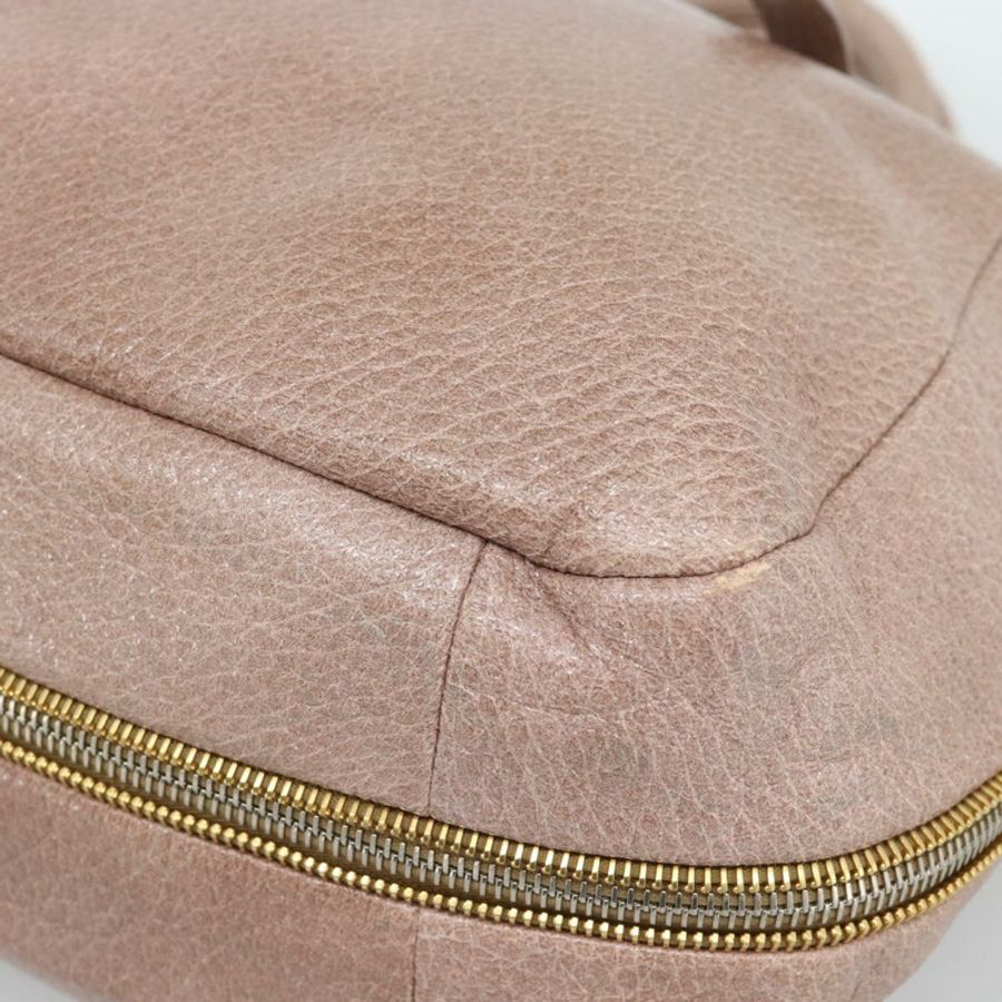 【日本直送】PRADA 手提包 Vittero Dino 皮革 粉紅色 金色 銀色 正品 186426V-8