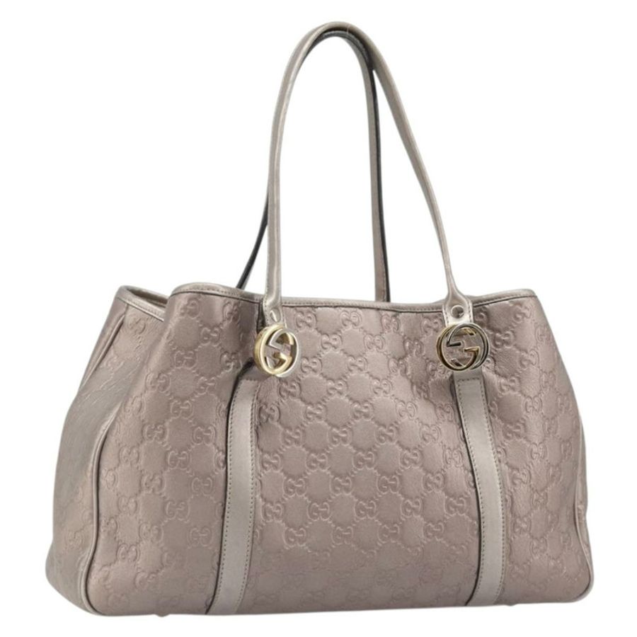 【日本直送】GUCCI GG帆布 Guccissima Miss GG 手提包 皮革 粉紅色 銀色 232957 正品 188757V-0