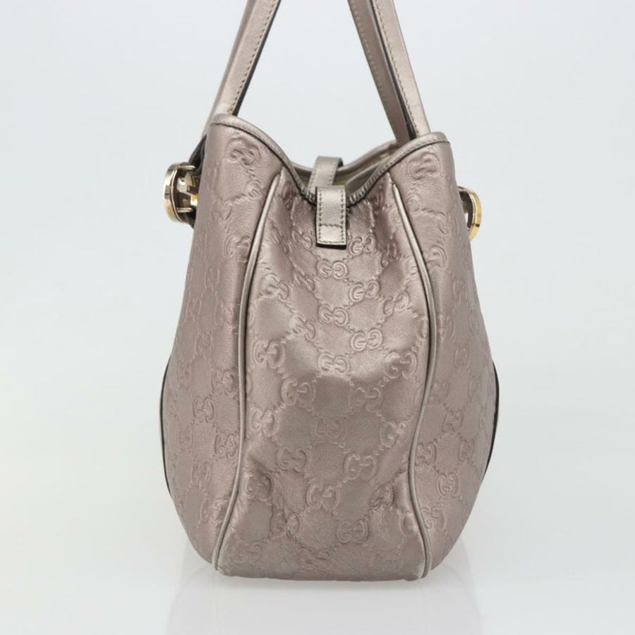 【日本直送】GUCCI GG帆布 Guccissima Miss GG 手提包 皮革 粉紅色 銀色 232957 正品 188757V-3