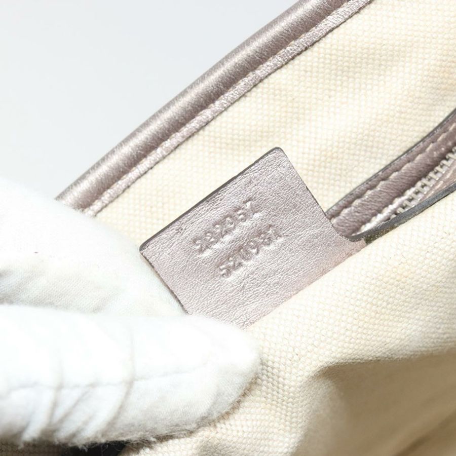 【日本直送】GUCCI GG帆布 Guccissima Miss GG 手提包 皮革 粉紅色 銀色 232957 正品 188757V-10