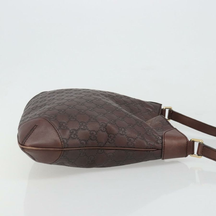 【日本直送】GUCCI GG帆布Guccissima包 皮革款 奧特萊斯 棕色 金色 248272 正品 186379V-2
