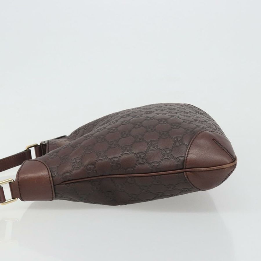 【日本直送】GUCCI GG帆布Guccissima包 皮革款 奧特萊斯 棕色 金色 248272 正品 186379V-3