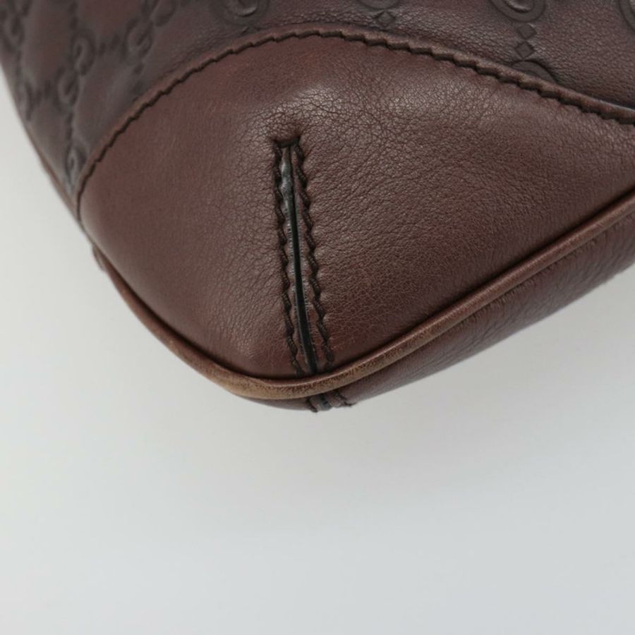 【日本直送】GUCCI GG帆布Guccissima包 皮革款 奧特萊斯 棕色 金色 248272 正品 186379V-13