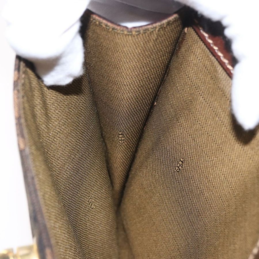 【日本直送】FENDI Zucca帆布手提包 黑色棕色 正品 186381V-24