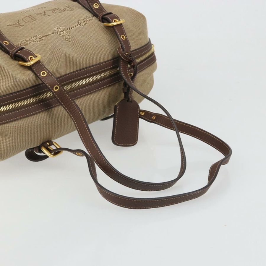 【日本直送】PRADA 肩背包 帆布 米色 正品 188534SAV-7