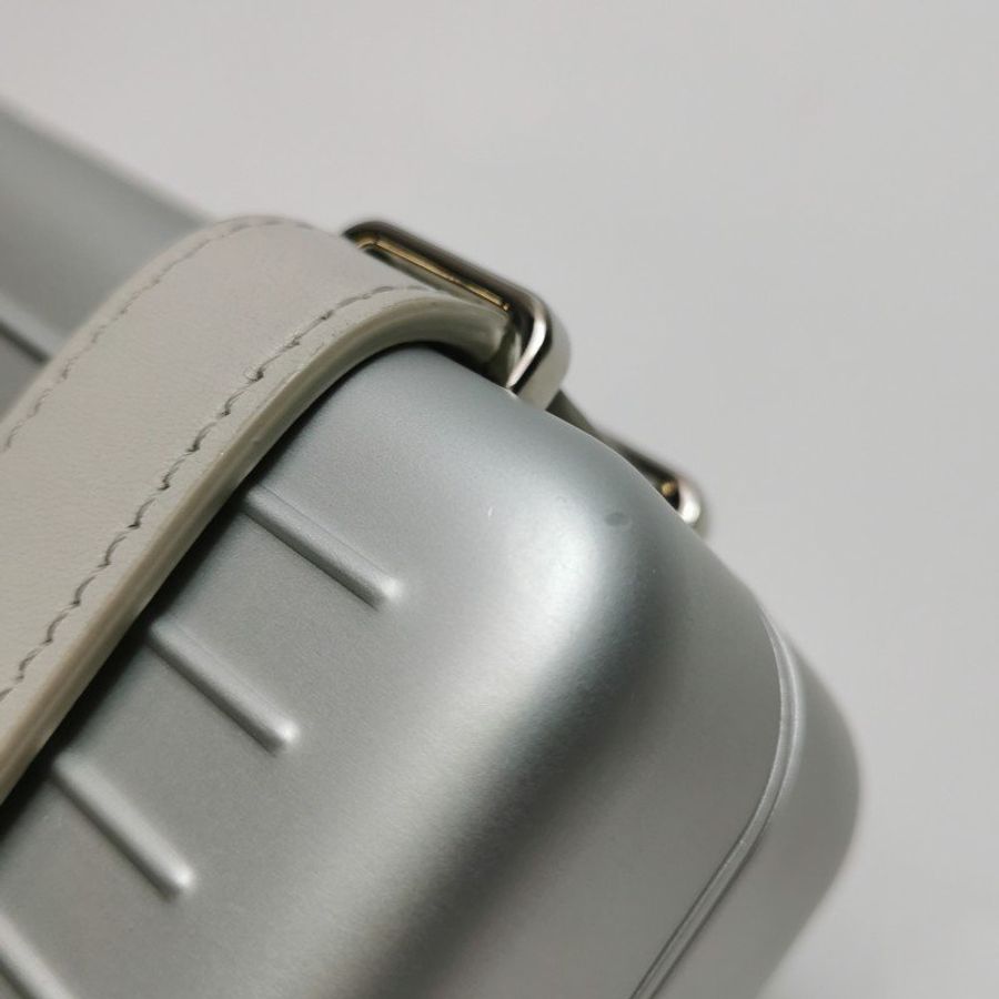 Dior Rimowa聯名款牛皮字母Logo單肩包-18