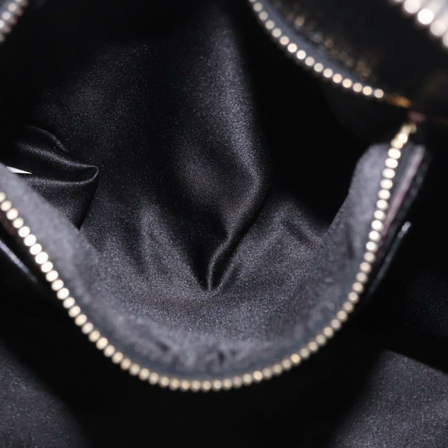 【日本直送】Miu Miu 手提包 皮革 2way 黑色金色 Auth ka4877V-23