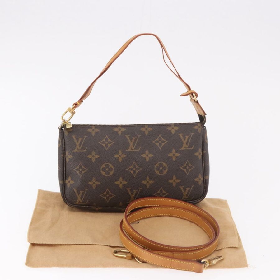 【日本直送】路易威登 Monogram Pochette Accessoires 配件包 M51980 Auth am11977A-11
