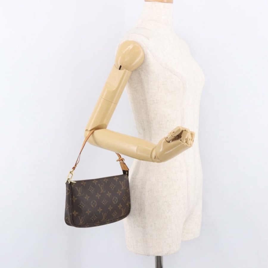 【日本直送】路易威登 Monogram Pochette Accessoires 配件包 M51980 Auth am11977A-23