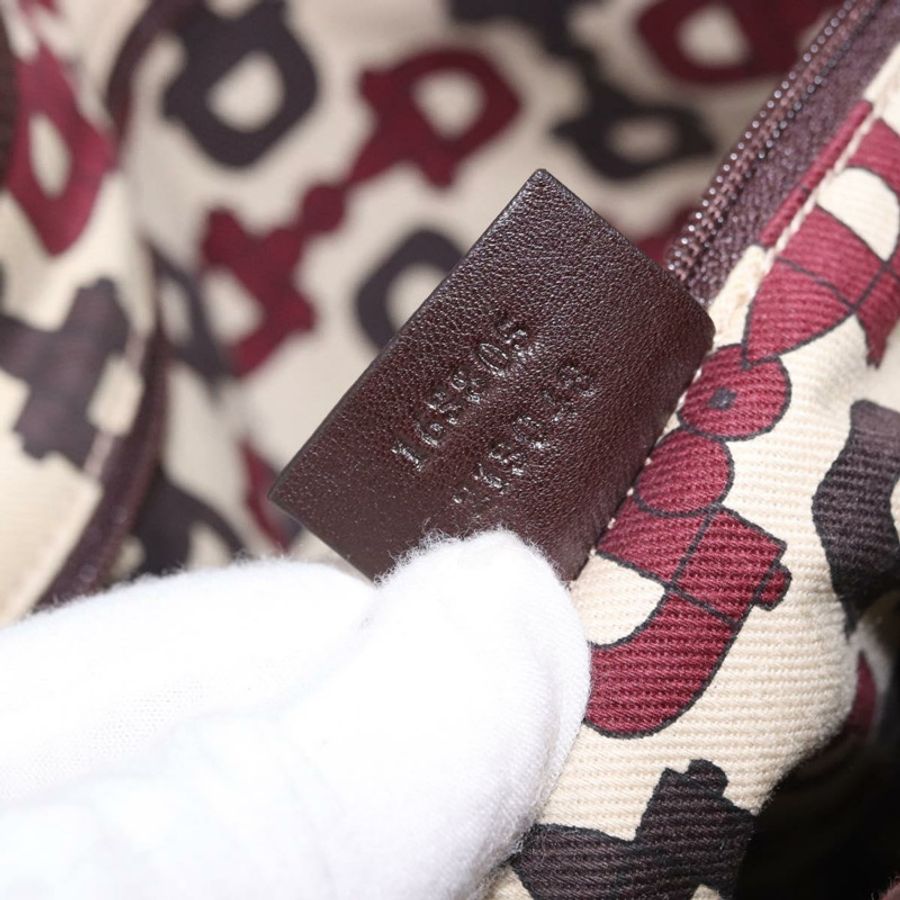 【日本直送】GUCCI GG帆布 Guccissima Princess 手提包 皮革 棕色 金色 163805 正品 ka4928A-11